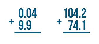 Work with decimals