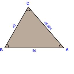 Zostrojte trojuholník s uhlom a výškou